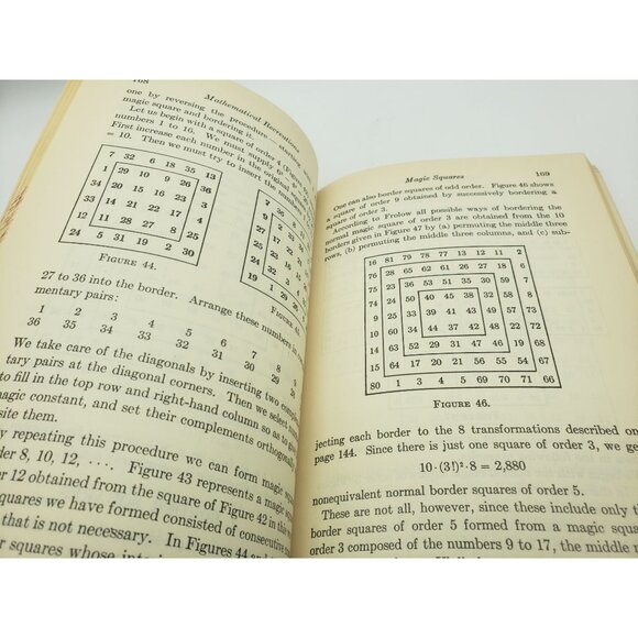 Mathematical Recreations By Maurice Kraitchik Revised Edition Paperback 1953 - Picture 9 of 12
